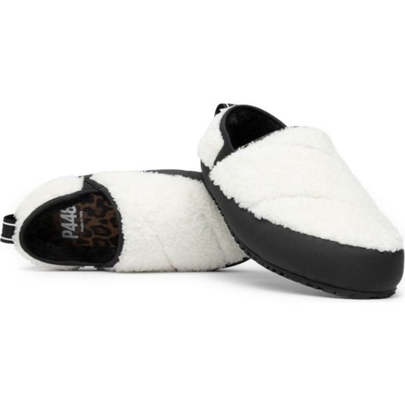 P448 Laby Sneakers Faux Fur Slip On Platform Ivory Size 39 US 8.5 - 9 NEW - Picture 1 of 9